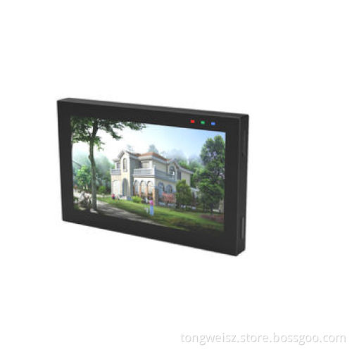 Wired video door phone, 9-inch full touch screen, supports unlock/calling/intercom/snapshot/monitorNew